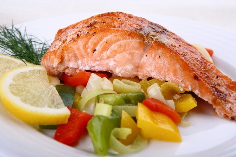 рыба с овощами для похудения